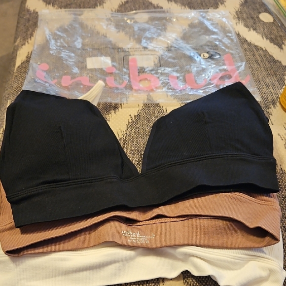 inibud Other - Women's Black, Brown And White Bralettes